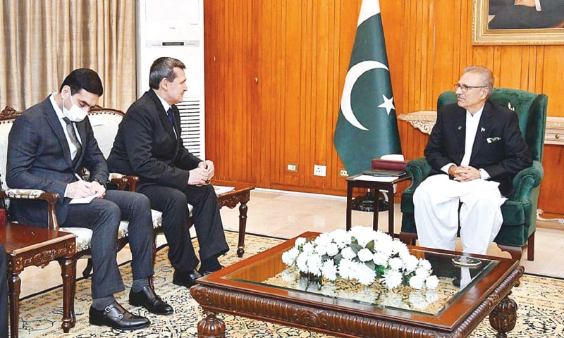 Read more about the article President Alvi calls for early completion of Tapi gas project